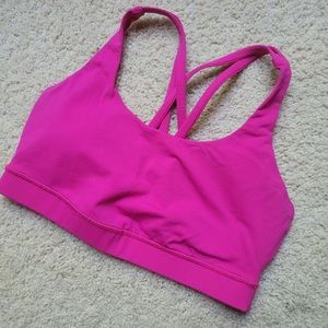 Lululemon Pink Sports Bra